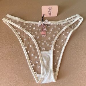 NWT Agent Provocateur Brie white brief